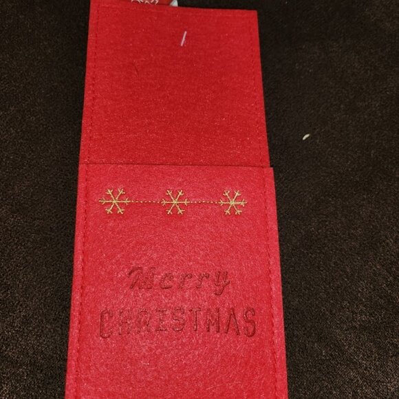 Christmas Felt Embroidered Table Linens NWT - Picture 5 of 10